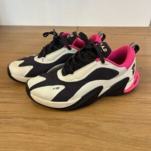 RAD Global Black and Pink Women's Sneakers